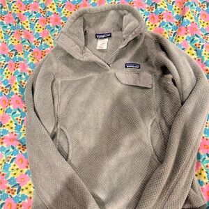 Patagonia Heather Gray Snap-T Fleece